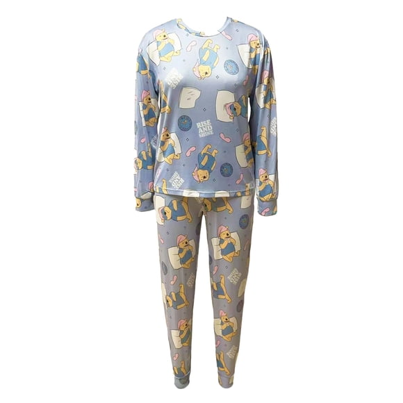 Winnie the Pooh Womens Rise and Shine Long-Sleeved Pyjama Set