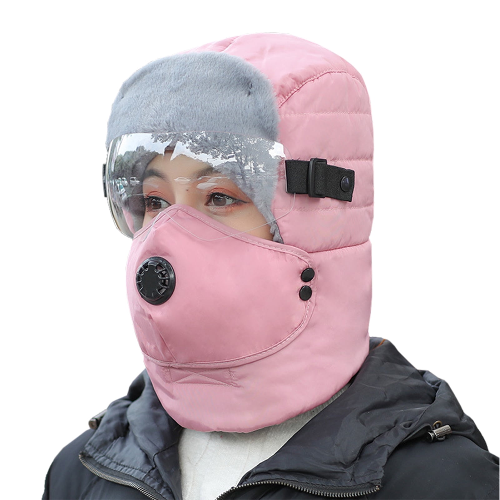 Anself Winter 3 in 1 Ushanka Hat 