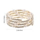 thumbnail image 3 of WORGEOUS 4 piezas pulseras de brazaletes joyas de muñeca muñe, 3 of 9