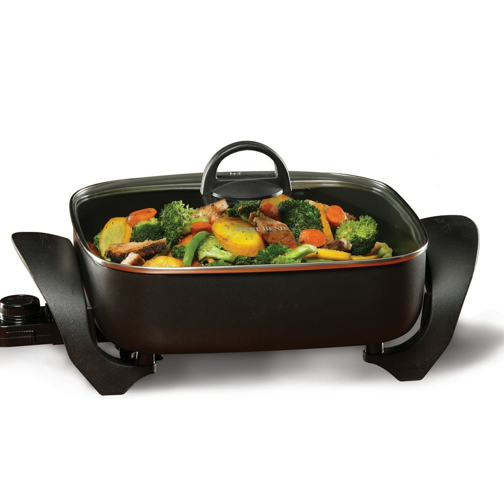 West Bend 72212 ExtraDeep 12Inch Square Skillet