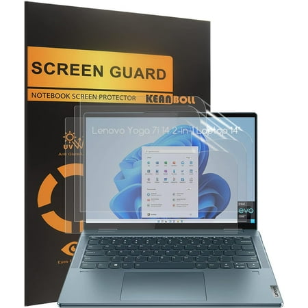 3 PCS Matte Screen Protector for Lenovo Yoga 7i 14 2-in-1 Laptop 14" (82QE001PUS/82QECTO1WWUS1),Lenovo Yoga