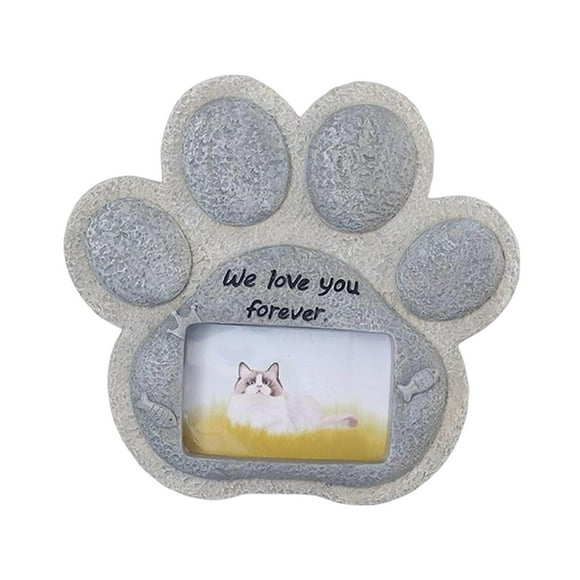pitrice Memorial Headstone Resin Tombstone for Indoor Outdoor Yard Patio or Lawn Cat