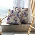 thumbnail image 6 of LALILO Throw Pillow Covers Twig With Berries Accent Art Berry Blue Branch Cushion Cover 18" x 18", 2 Pack, 6 of 6