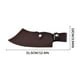 thumbnail image 4 of Cuchillo de Matar, Cuchillo Hecho a Mano, Cuchillos de Cocina de Acero para Cortar, Deshuesar y Picar, con Mango y Funda., 4 of 7