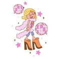 thumbnail image 2 of Womens Lizzie McGuire Disco Ball Diva T Shirt, 2 of 4