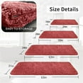 thumbnail image 3 of Kqpoinw Bathroom Rugs Non Slip, Large Bath Rugs for Bathroom Decor, Bathroom Shower Floor Mat Microfiber Thick Plush Water Absorbent Shower Mat for Bedroom, Tub and Shower, Machine Washable, 3 of 6