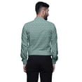 thumbnail image 2 of BESTMAN Printed Cotton Shirts For Men Long Sleeve Slim Fit Formal Shirt For Boy, 2 of 5