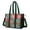 Pioneer Flower Floral-3, variant on Teacher Tote Bag,Pioneer Flower Floral Print Pattern Teacher Utility Tote Bag,Large Work Tote Bags for Women with Multiple Pockets,Top Zipper Closure,13.8x10.6x6.7 Inch