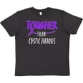 thumbnail image 3 of Inktastic Tougher than Cystic Fibrosis Youth T-Shirt, 3 of 5