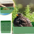 Caihaooo Count 10 Bowl Bird Cage Feeding Dish Feeder For Parrot African caihaooo-count-10-bowl-bird-cage-feeding-dish-feeder-for-parrot-african