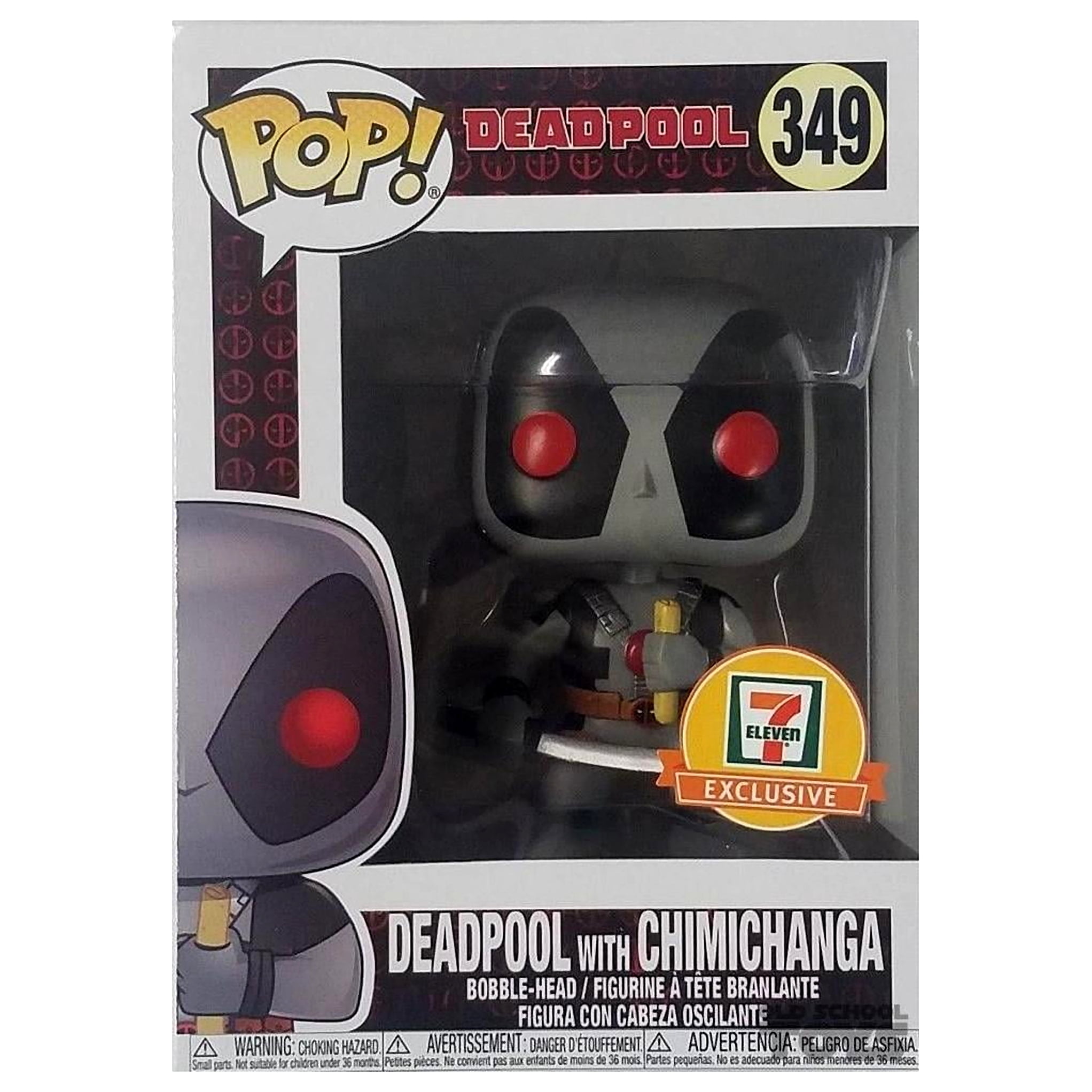 Funko Pop Marvel: Deadpool with Chimichanga Collectible Figure