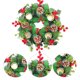 thumbnail image 2 of Corona Candelabro Navidad Guirnalda Decorativa Bayas para Fiestas Navideñas (D), 2 of 6