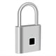 thumbnail image 5 of Cerradura con Huella Dactilar, Candado Inteligente, Candado de Puerta Impermeable, Candado Antirrobo Portátil, Carga USB Sin Llave, 5 of 5