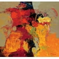 thumbnail image 2 of Madjid 12x12 White Modern Wood Framed Museum Art Print Titled - Coloring V, 2 of 4