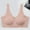Z_Pink, variant on Ewisvgh Vest Strappy Inner Fixed Cup Sports Bra Large Size Back Comfortable Large Bust Slimming Traceless Thin Breathable For Yoga Running Daily Wear No Underwire, Black 2XL