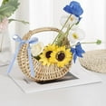 thumbnail image 3 of 147.6Ft Blue and White Gift Wrapping Trim,1Roll Portable Gingham Decoration Accessories for Floral,Picnic,Wedding,Gift Wrapping, 3 of 6