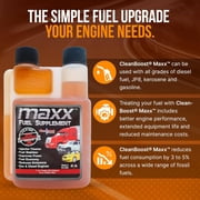 منتجات تعزيز الأداء CleanBoost® Maxx™ 08oz مادة مضافة لمعالجة الوقود للسيارات، 8 أونصة