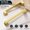 Brushed Gold, variant on 6 Pack 1.3 Inch (32MM) Brushed Satin Nickel Cabinet Knobs for Dresser Bathroom Kitchen Cabinets