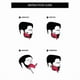 thumbnail image 5 of 5pcs/lot Beard Comb Hairbrush Beard Template Cut Salon Mustache Beard Styling Template For Shaping Hair Brush Trimming Tool, 5 of 5