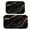Black and Gold Marble Pattern, variant on Black and Gold Marble Pattern Bath Mat Set Of 2,Non-Slip Rug for Bathroom,Kitchen,Bedroom,Entrance, 30x17 and 23.5x15.7 Inches