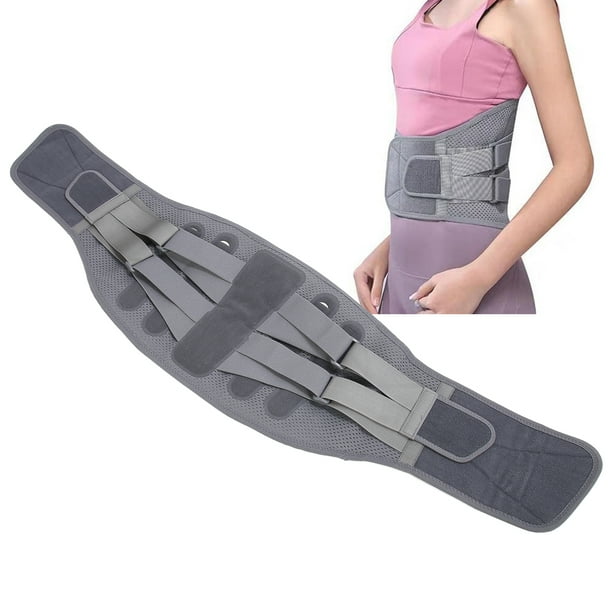Herwey Back Brace,Lumbar Support Belt,Lumbar Support Belt Adjustable  Comfortable And Breathable Back Brace For Men Women 