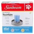 thumbnail image 3 of Sunbeam Pets Cat Dog Animal Purifying Water Fountain Dual Filtration System 1.3 Gallon Dishwasher Safe, 3 of 3