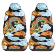 thumbnail image 1 of LAKIMCT Chinese Dragon Pattern Car Seat Covers Vehicle Front Seat Covers Universal Fit Seat Protector, 1 of 9