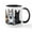 White/Black Inside, variant on CafePress - German Shepherd Trio Mug - 11 oz Ceramic Mug - Novelty Coffee Tea Cup
