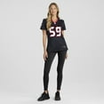 thumbnail image 4 of Women's Nike Kingsley Jonathan  Navy Houston Texans Team Game Jersey, 4 of 7