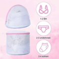thumbnail image 2 of Bra Laundry Bags - Mesh Delicates Bags - Underwear Protector with Zipper - For, 2 of 4
