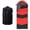 Red, variant on Heated Sleeping Bag, Lightweight Sleeping Bag with Multi USB Powered Heating Pads, Waterproof Compact Envelope Sleeping Bag for Backpacking Hiking, Green