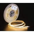 thumbnail image 1 of WANGQ COB LED Strip 16.4ft, Warm White Rope Lights 528LEDs/M, DC24V 5500Lm Flexiable and Cuttable Tape Lingting, 1 of 7