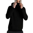 thumbnail image 1 of Men Sport Hoodie Sweatshirt Snood Neck Cover Pullover Biker Tops, 1 of 3