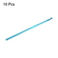 thumbnail image 3 of Uxcell Aluminum Crochet Hook 5mm Knitting Needles for DIY Craft Yarn Blue 10Pcs, 3 of 5