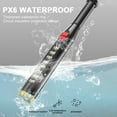 thumbnail image 6 of Ruroz Solar/Rechargeable Multi Function 60000 Lumens LED Flashlight,Fast Charging Battery display 4 Modes IPX5 Waterproof, 6 of 8