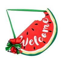 Summer Decor Front Door Wreath Watermelon Welcome Listing