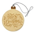 thumbnail image 1 of Merry Christmas Wood Christmas Tree Holiday Ornament, 1 of 7