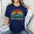 thumbnail image 3 of Vintage Waymaker Promise Keeper Mi.racle Worker Christian T-Shirt, Men's And Women's Graphic Tee 100% Cotton by TBun, Full Sizes S-5XL, 3 of 5