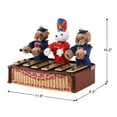 thumbnail image 5 of Mr. Christmas 10 in. Animated Bandstand Bears, Red, 5 of 5