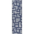 thumbnail image 2 of Addison Rugs Dream Shag Premium Machine Washable Transitional Contemporary Blue Runner Rug, 2'3" x 7'6", 2 of 8