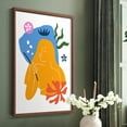 thumbnail image 5 of Matisse CDLVI in Brown Solid Wood Framed Print No Nail Hanging, 5 of 6