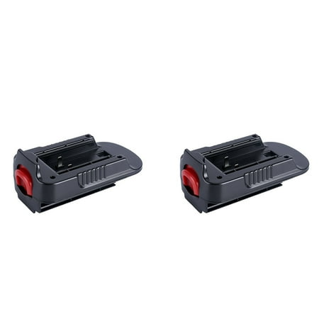 

2Pcs HPA1820 Battery Adapter for Black&Decke// 20V Max Lithium Battery Convert to 18V NiCad NiMh Tool