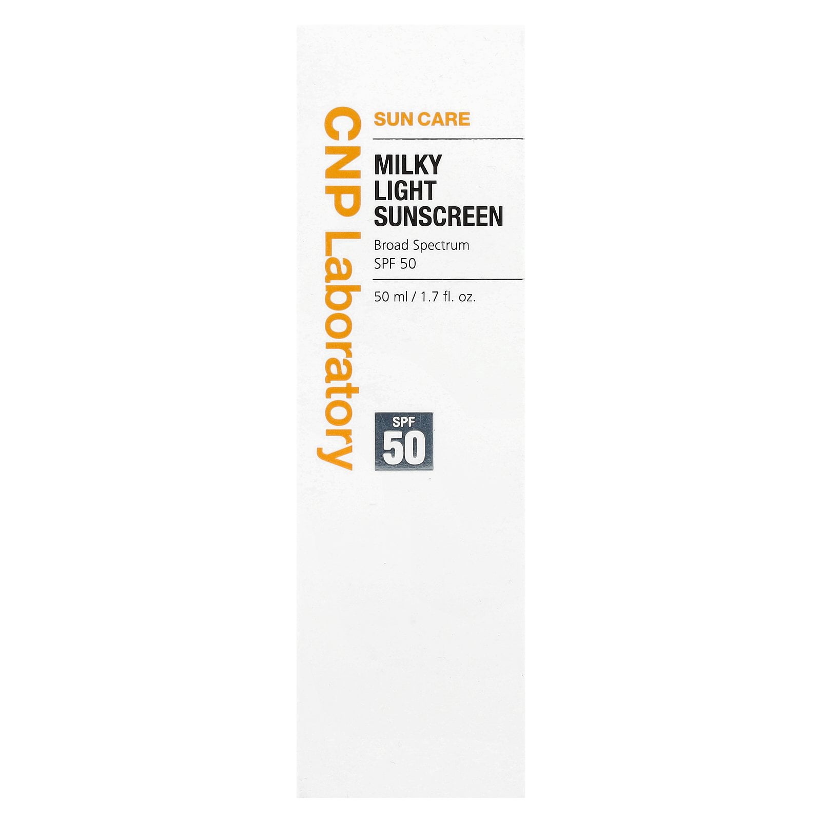 CNP Laboratory Sun Care, Milky Light Sunscreen, SPF 50, 1.7 fl oz (50 ml)