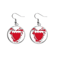 thumbnail image 1 of Manama Bahrein emblema nacional Pendientes pendientes de plata colgantes joyas señora Unbranded M, 1 of 3