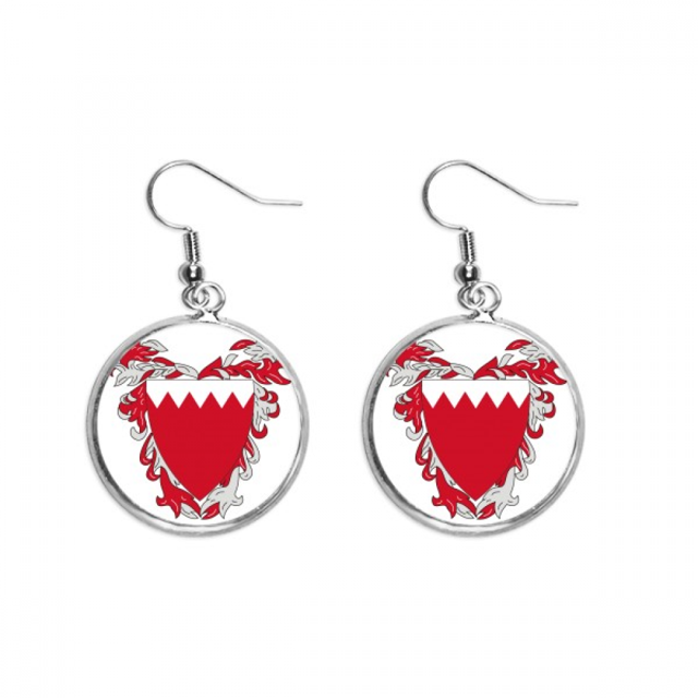 Manama Bahrein emblema nacional Pendientes pendientes de plata colgantes joyas señora Unbranded M