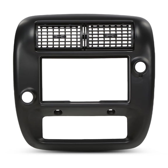 Center Dashboard Radio Panel AC Heater Vent Trim Black Fit for Ford Ranger 1997-2006/ Fit Ford Explorer 1997-2001
