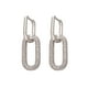 thumbnail image 1 of Pendientes rectangulares de Cristal Minnieouse para mujer de cobre a la moda, 1 of 6
