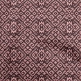 thumbnail image 1 of oneOone Cotton Poplin Maroon Fabric African Aztech Sewing Craft Projects Fabric Prints By Yard 56 Inch Wide, 1 of 4