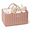 Brick Red, variant on Byseng Baby Diaper Caddy Organizer, Portable Stylish Nursery Storage Basket, Newborn Essentials, Newborn Caddie Car Travel - Khaki
