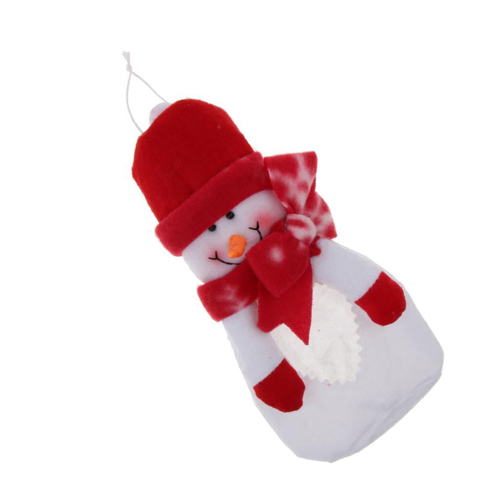 Details about   Gift Bag Candy Bag Santa Claus Gift Snowman Non-Woven Tree Hanging Ornaments CO 